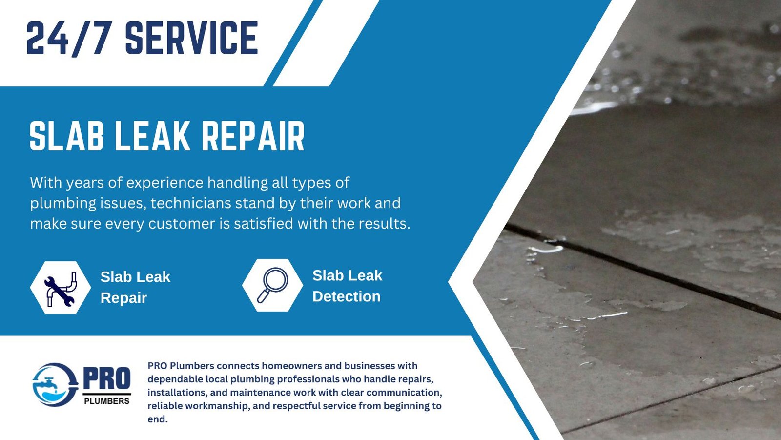 Slab Leak Repair in Tempe